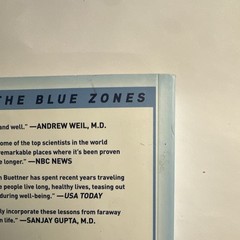 National Geographic The Blue Zones Second Edition by Dan Buettner PB Longevity