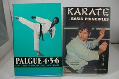 9 MARTIAL ARTS Books. Various authors & subjects. In Average Very Good Condition