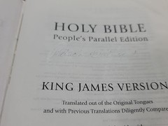 Holy Bible TBN Parallel Edition King James Version Living Translation KJV NLT