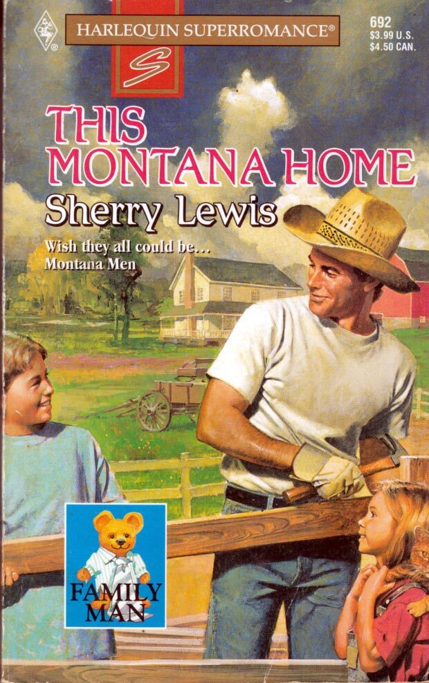 This Montana Home (Harlequin SuperRomance #692) by Sherry Lewis / 1996 Paperback