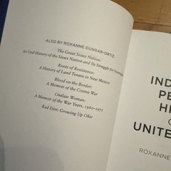 An Indigenous Peoples’ History of the United States Roxanne Dunbar Ortiz ARC Pr