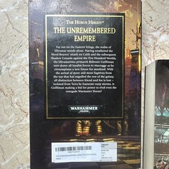 2 Books- The Unremembered Empire (Dan Abnett) and Scars (Chris Wraight)