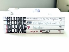 Judy Blume set of 4 books paperback modern edition In very good condition.