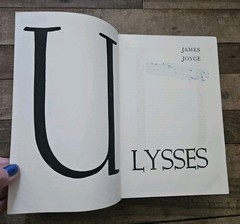 1961. Ulysses by James Joyce | Corrected Edition HC by Random House Ex-Library