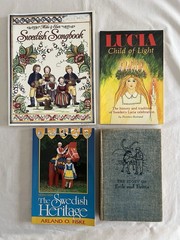4 books about Swedish Heritage (stories, songbook)