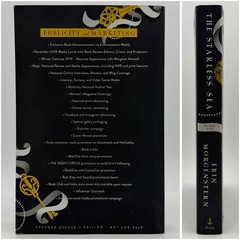 *ARC / Uncorrected Proof* The Starless Sea – Erin Morgenstern (Doubleday, 2019)