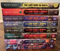 The Last Kids on Earth Book Lot Of 8 Hardcover Max Brallier 1,2,3,4,5,6,7,7.5