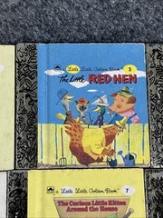 Vintage Set of 1- 12 Little Little Golden Book Miniatures