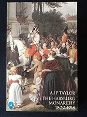 The Habsburg Monarchy, 1809-1918 Paperback A. J. P. Taylor