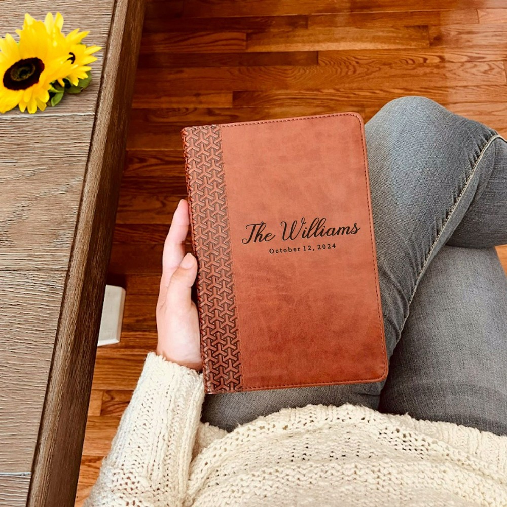 Personalized KJV Family Study Bible, Custom KJV Study Bible, Wedding Gifts