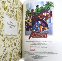 Marvel Little Golden Book Lot-3 IRON MAN, Avengers, Captain America HC 2010s
