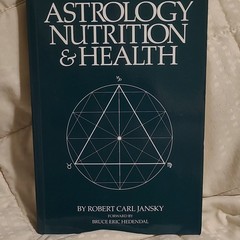 Robert Carl Jansky Astrology Nutrition & Health 1997 Trade Paperback Astrology