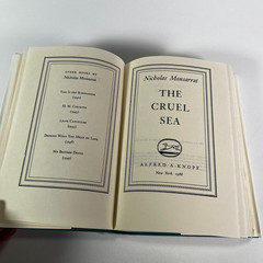 The Cruel Sea A Novel by Nicholas Monsarrat (1951, Hardcover) Borzoi Book