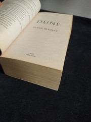 Dune Frank Herbert Science Fiction Novel Paperback Softcover Book Classic Desert