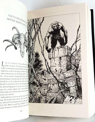 NECRONOMICON & ELDRITCH TALES of H.P. Lovecraft Set of 2 Deluxe Leather Classics
