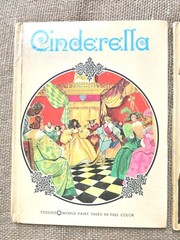 1975 Snow White And Cinderella Collins World Fairy Tales 2 Books 9.5″x12.5″