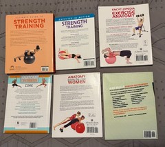 Lot of 6 Fitness & Exercise Guide Books Women’s Strength Training Hollis Liebman