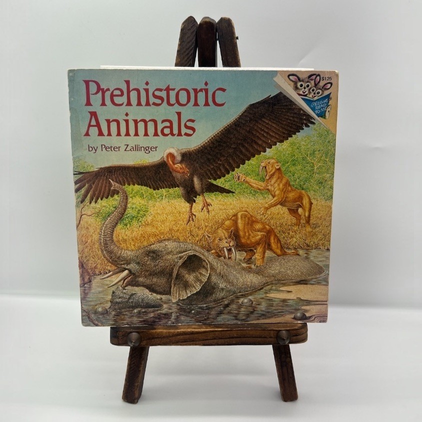 Prehistoric Animals By Peter Zallinger Childrens Book Random House Vintage 1978