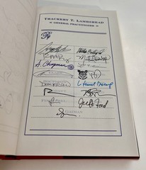 SIGNED LIMITED ED. Alan Moore Neil Gaiman The Thackery T. Lambshead Pocket Guide