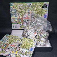 Galison Cats in the City 1000 Piece Puzzle M Storrings Reference Poster Sealed