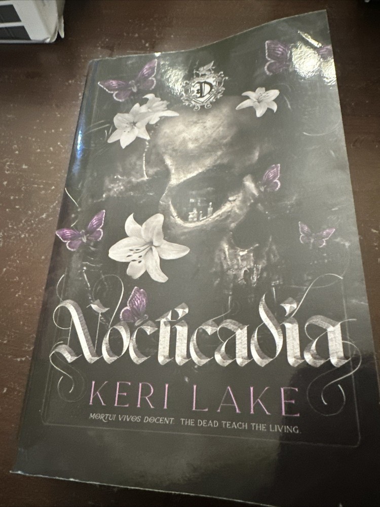 Nocticadia by Keri Lake, Gothic Dark Romance Booktok, OOP Paperback