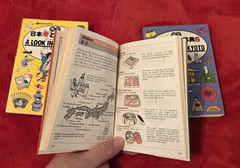 Japan in Your Pocket 1988 Vols 1, 3 and 5 Illustrated Kyoto, Eating & Into Japan