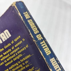 The Sirens of Titan Paperback BOOK by Kurt Vonnegut Jr Dell First Edition 1966