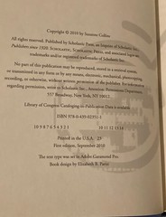 MOCKINGJAY by Suzanne Collins HUNGER GAMES Book 3 HCDJ First Edition 10987654321