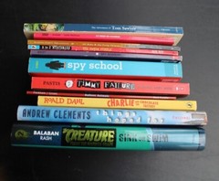 Chapter Book Lot for Boys Kids Elementary Middle School Level 11 pc