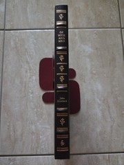 OF MICE AND MEN by John Steinbeck EASTON PRESS 1977 Leather Collectible Book