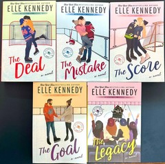 Elle Kennedy Off-Campus Series Complete 5 Book Set Paperback Romance