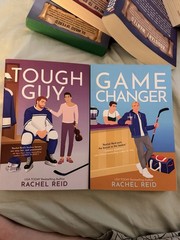 Tough guy and game changer books heated rivalry by Rachael