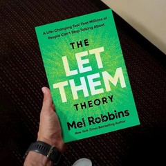 The Let Them Theory By Mel Robbins, Paperback….. A Life-changing Tool Book USA