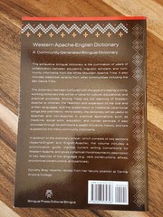 Western Apache-English Dictionary – Bray – Bilingual Native American Language