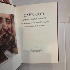 Easton Press Cape Cod 1979 Henry David Thoreau Collectors Edition Leather Bound