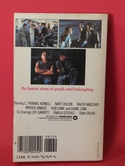 Nice Copy – The Outsiders S.E Hinton Movie Tie-In 1982 Laurel Leaf PB – Coppola