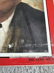 VINTAGE TIME MAGAZINE JFK JOHN F. KENNEDY MAN OF THE YEAR JANUARY 5 1962