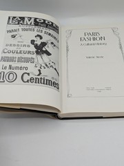 Paris Fashion : A Cultural History by Valerie Steele (1988, Hardcover)