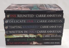 Carrie Ann Ryan Lot of 8 Various Titles Contemporary Romance Paranormal Ink …