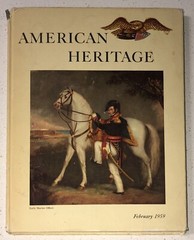 American Heritage February 1959 Volume X Number 2 Early Marine Officer Cover