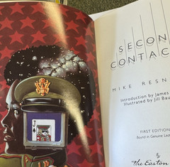 Second Contact by Mike Resnick 1990 Signed First Edition Leather Easton Press