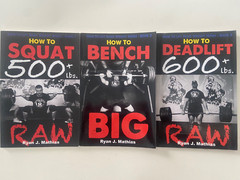 How To Squat 500 lbs RAW, BENCH BIG, & DEADLIFT 600+ lbs: 3 Vol Set Ryan Mathias
