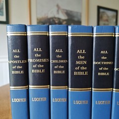 Herbert Lockyer – 12 Volume Lot – All Of The Bible Series Hardcover EUC