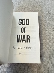God Of War By Rina Kent Signed Deluxe Edition With Sprayed Edges Legacy Of Gods