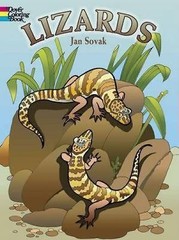 Lizards Coloring Book by Sovak, Jan