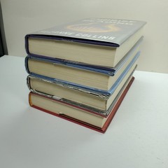 SUZANNE COLLINS 4 HARDCOVERS HUNGER GAMES SERIES Lot – Sunrise on the Reaping