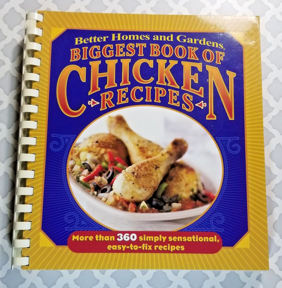 BIGGEST Book of Chicken Recipes Cookbook 360+ Recipes Easy To Fix 400+ Pages