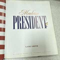 Madam President Lane Smith Hardcover Childrens Picture Book Caldecott Honor