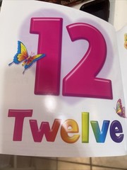 Countdown With Lisa Frank~Picture Book~Number Countdown~2022
