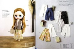 22cm size Doll Clothes Handmade Book /Japanese Doll Wear Sewing Book